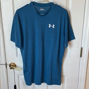 Under Armour Heat Gear Men's Blue Short Sleeve Tee